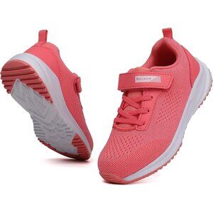 👑Boys Running Athletic Watermelon Red Sneakers Breathable Tennis Comfort Shoes